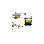 DeWALT DW733 + DWE7492 + DE7400 rinkinys medžio meistrams