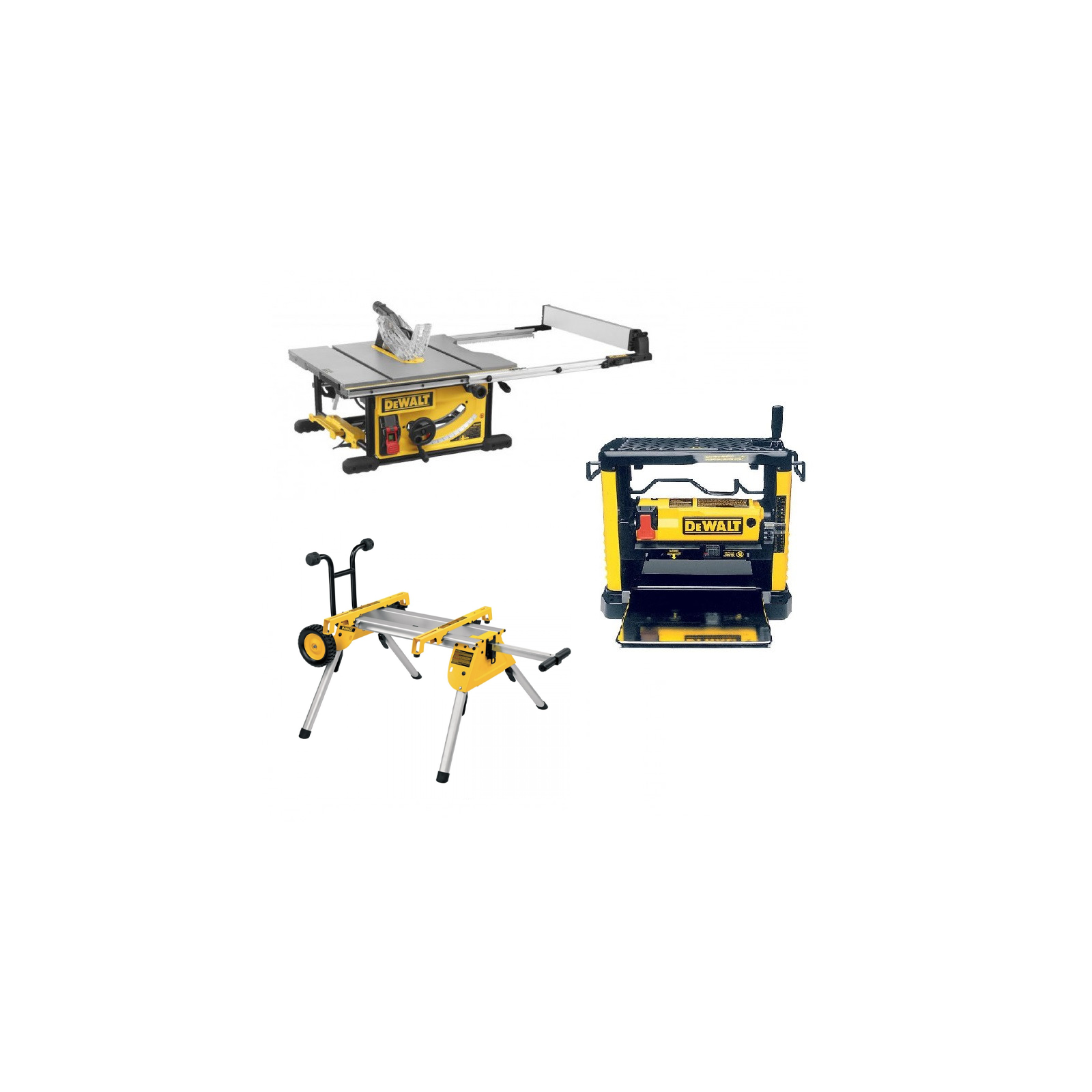 dewalt-dw733-dwe7492-de7400-rinkinys-medzio-meistrams DeWALT DW733 + DWE7492 + DE7400 rinkinys medžio meistrams - Image 1