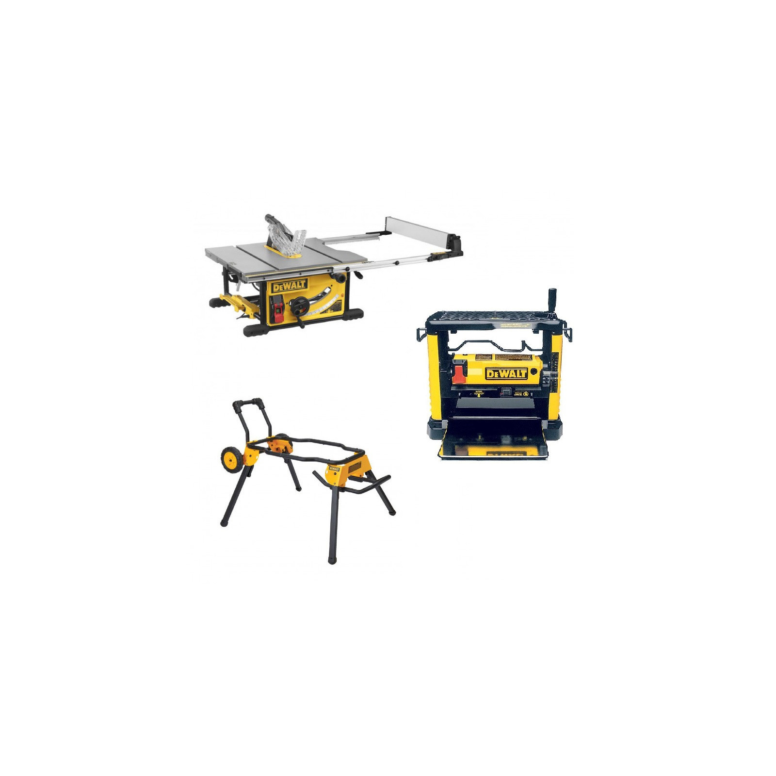 dewalt-dw733-dwe7492-dwe74911-rinkinys-medzio-meistrams DeWALT DW733 + DWE7492 + DWE74911 rinkinys medžio meistrams - Image 1