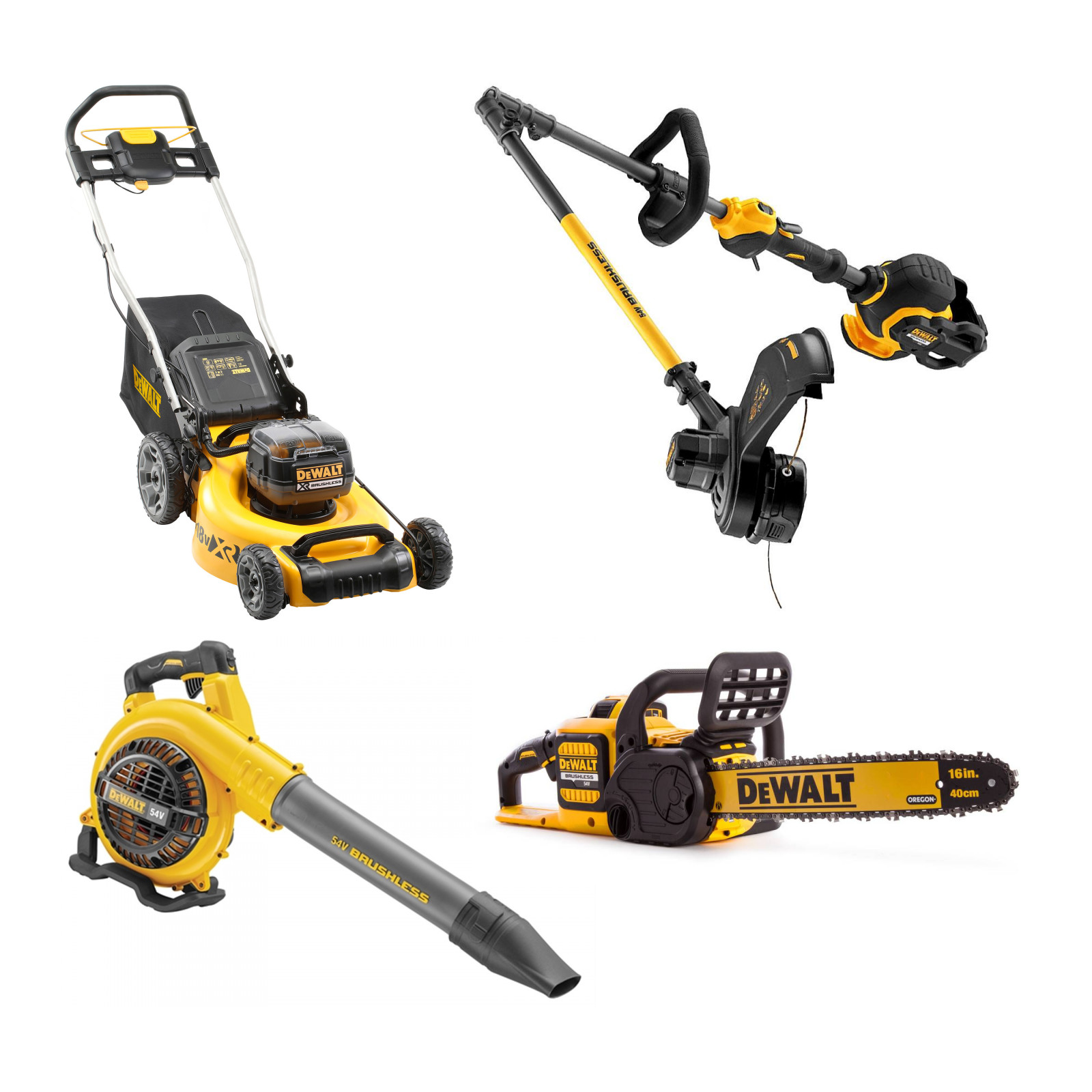 dewalt-flexvolt-18v54v-sodininko-rinkinys-dcm575n-dcmw564n-dcm5713n-dcm572n DeWALT FLEXVOLT 18V/54V sodininko rinkinys (DCM575N + DCMW564N + DCM5713N + DCM572N) - Image 1
