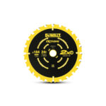DeWALT pjovimo diskas 184x16/20mm 24T/40T