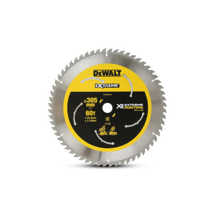 DeWALT pjovimo diskas medienai 305x25.4mm 60T/78T