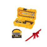 DeWALT ruletės ir sukimo antgalių komplekto rinkinys
