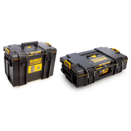 DeWALT TOUGHSYSTEM 2.0 DS166 + DS400 dėžių rinkinys