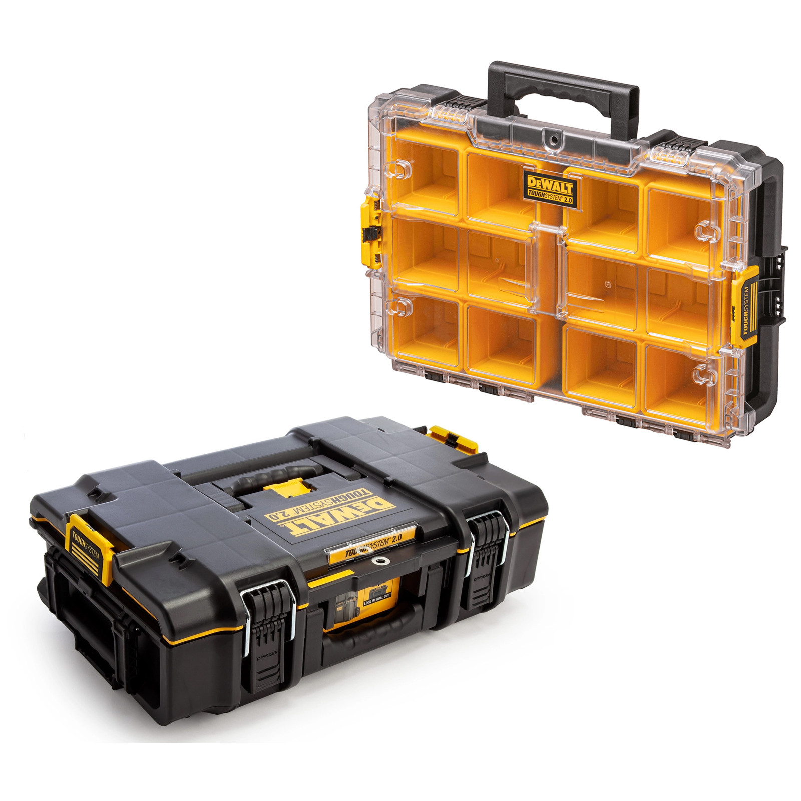 dewalt-toughsystem-20-organaizerio-ir-ds166-mazos-dezes-rinkinys DeWALT TOUGHSYSTEM 2.0 organaizerio ir DS166 mažos dėžės rinkinys - Image 1