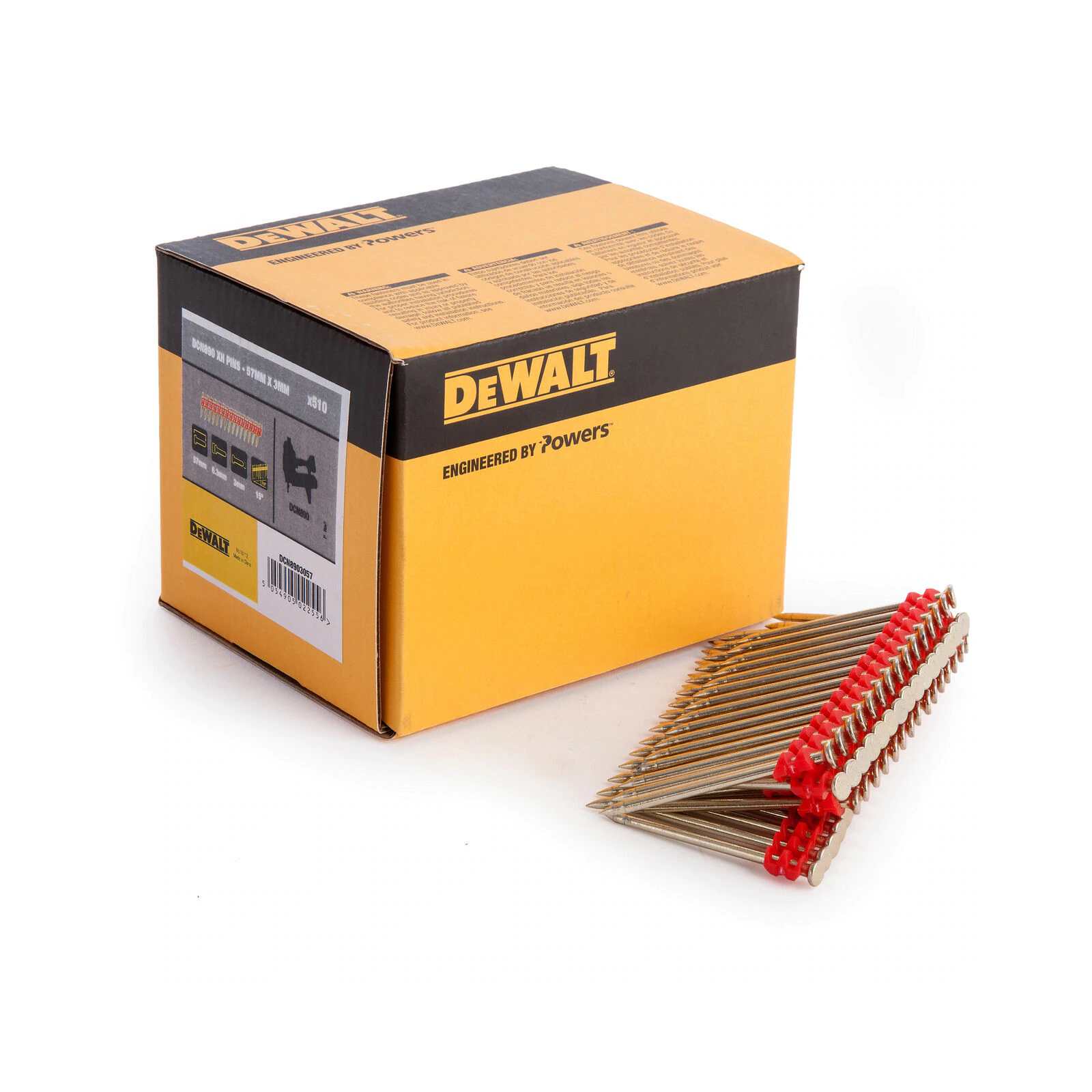 dewalt-xh-3-mm-vinys-betonui-13-57-mm-510-1005-vnt DeWALT XH 3 mm vinys betonui 13 - 57 mm (510 - 1005 vnt.) - Image 1
