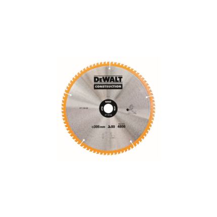 DT1184 DeWALT medienos pjovimo diskas 305x30 mm 80T