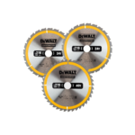 DT1962 DeWALT 216 mm pjovimo diskai medienai, 2X 24T 1X 40T