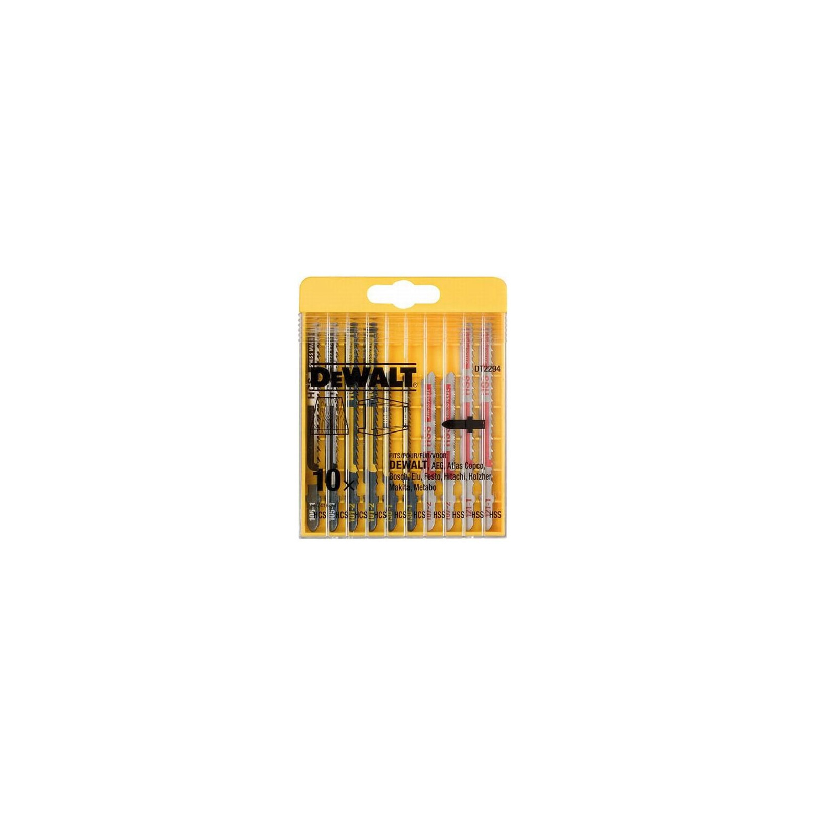 dt2294-dewalt-pjukleliu-siaurapjukliui-rinkinys-10-vnt DT2294 DeWALT pjūklelių siaurapjūkliui rinkinys (10 vnt.) - Image 1