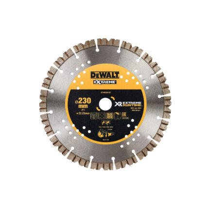 DT40260 DeWALT EXTREME deimantinis betono pjovimo diskas 230x22mm
