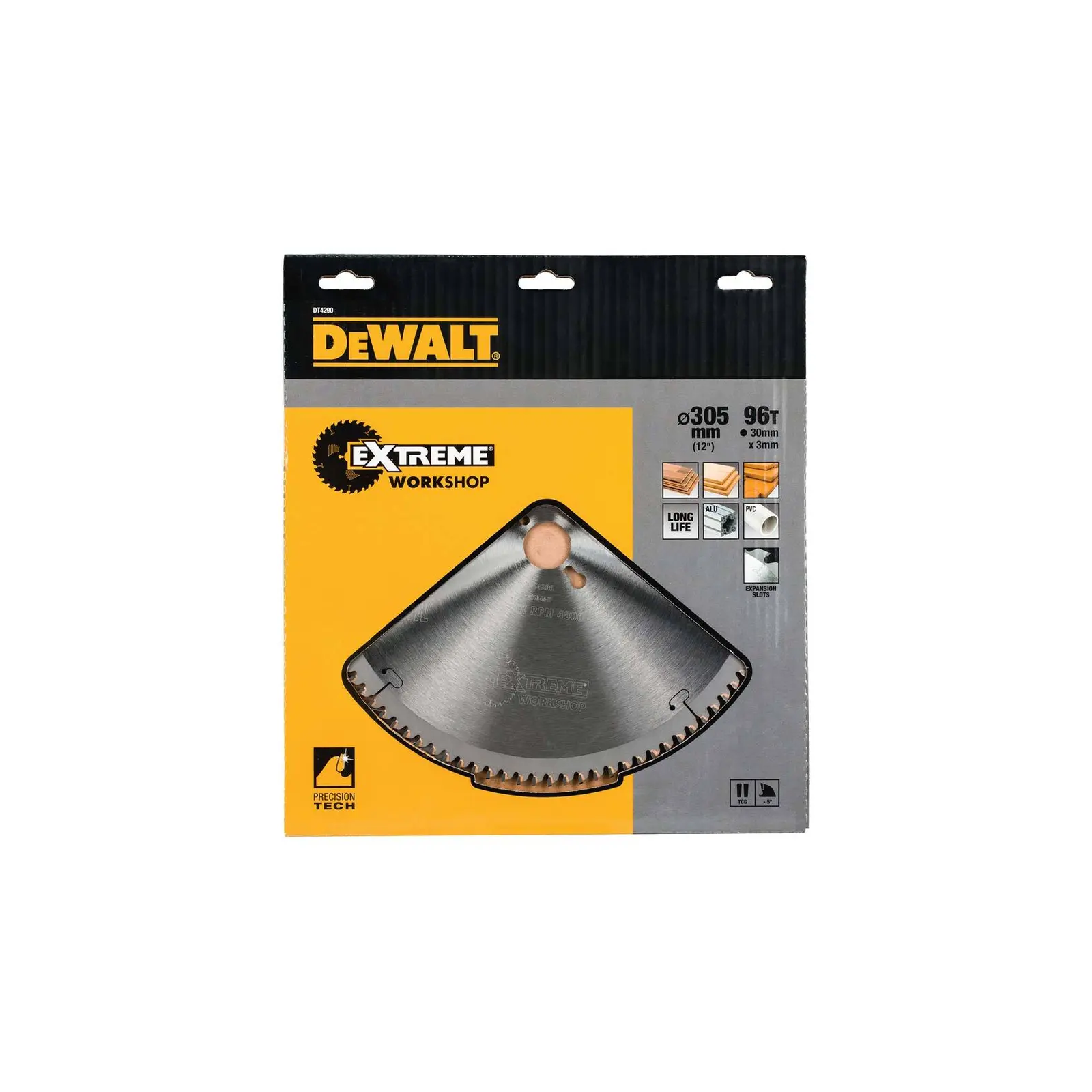 dt4290-dewalt-medienos-pjovimo-diskas-305x30-mm-96t DT4290 DeWALT medienos pjovimo diskas 305x30 mm 96T - Image 1