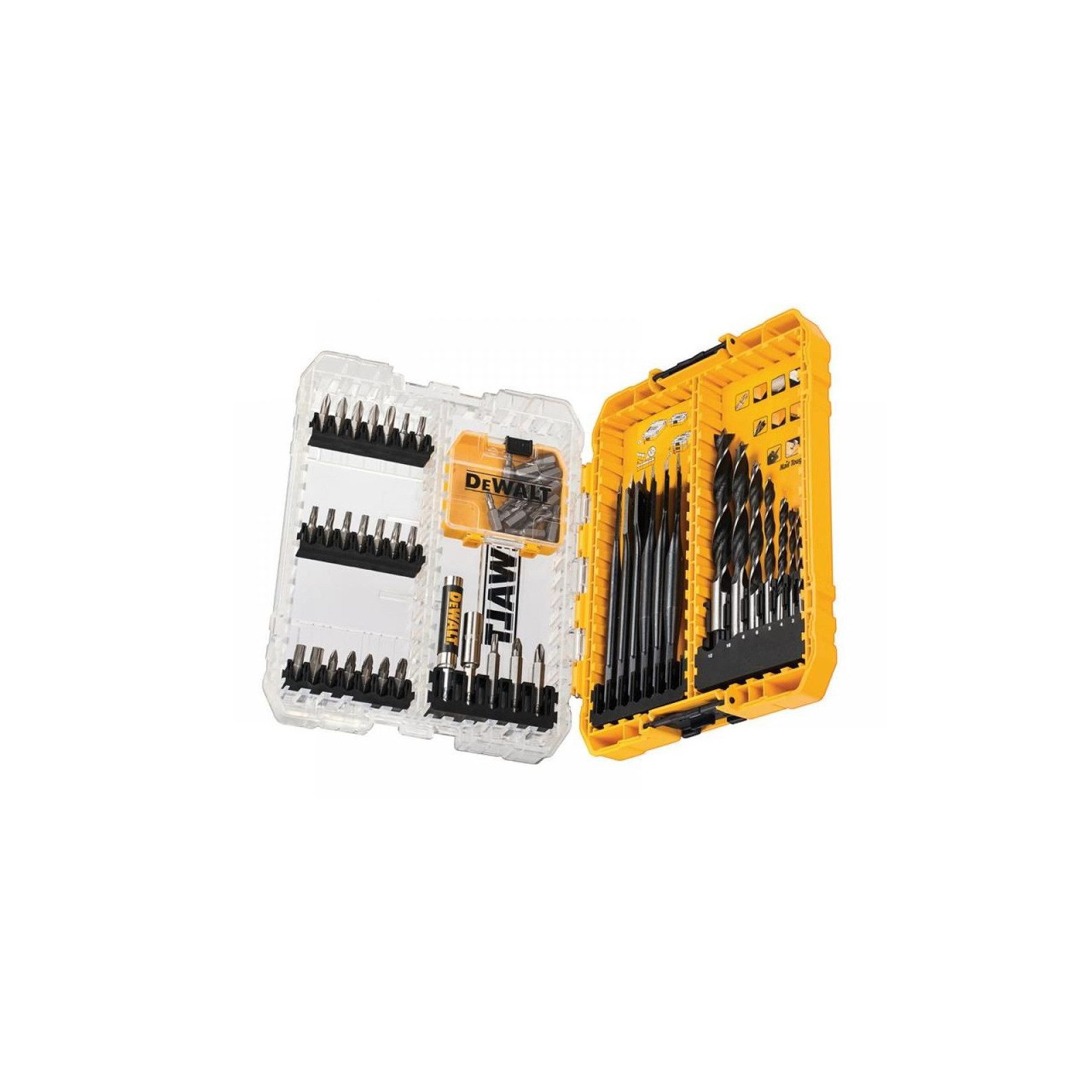 dt70758-dewalt-57-vnt-graztu-ir-sukimo-antgaliu-rinkinys DT70758 DeWALT 57 vnt. grąžtų ir sukimo antgalių rinkinys - Image 1