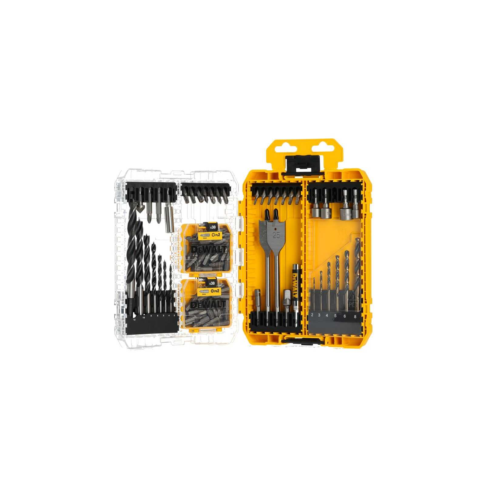 dt70784-dewalt-100-vnt-graztu-ir-sukimo-antgaliu-rinkinys DT70784 DeWALT 100 vnt. gražtų ir sukimo antgalių rinkinys - Image 1
