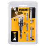 DT71514 DeWALT sukimo antgalių komplektas 8vnt.