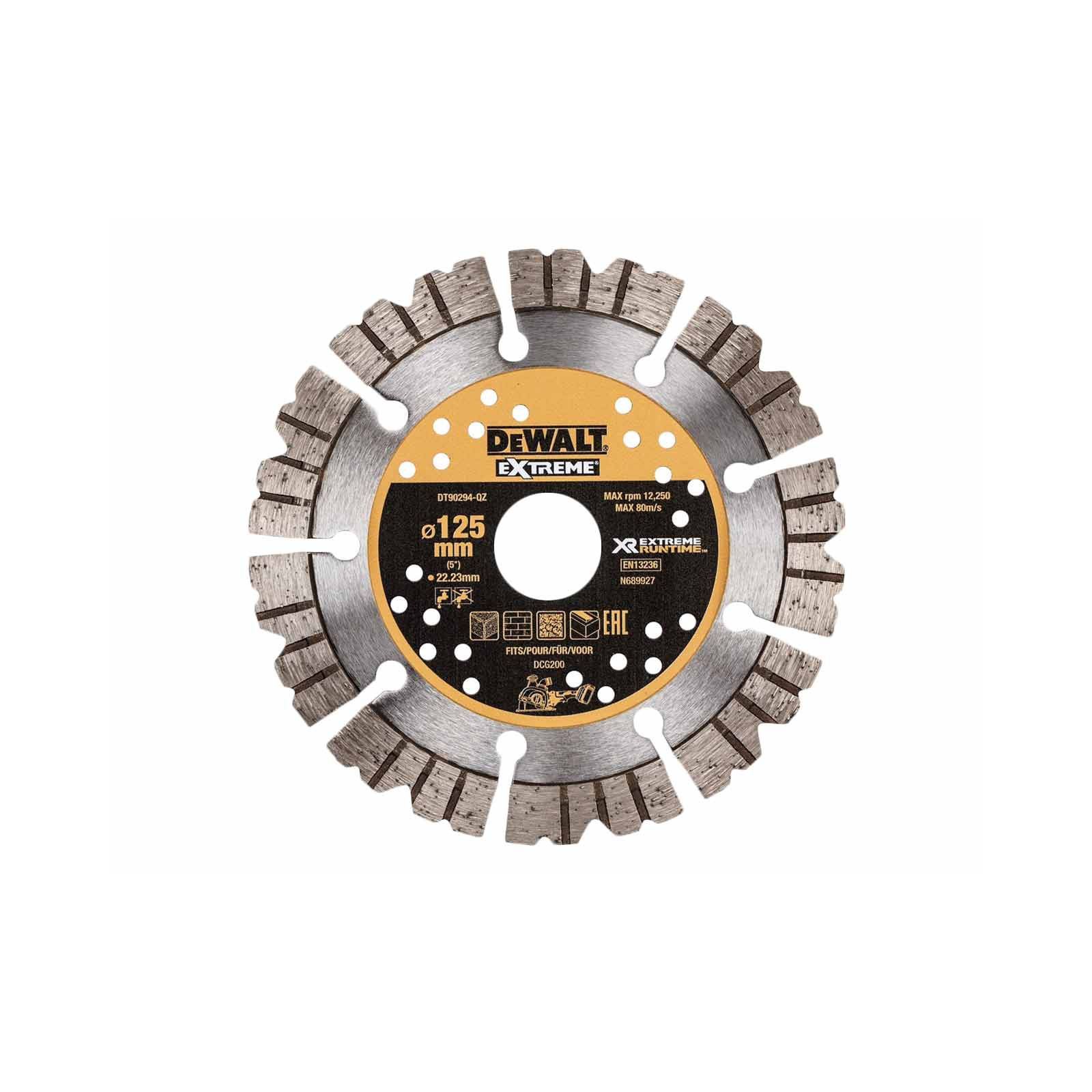 dt90294-dewalt-deimantinis-pjovimo-diskas-125x2x2223-mm DT90294 DeWALT deimantinis pjovimo diskas, 125x2x22,23 mm - Image 1
