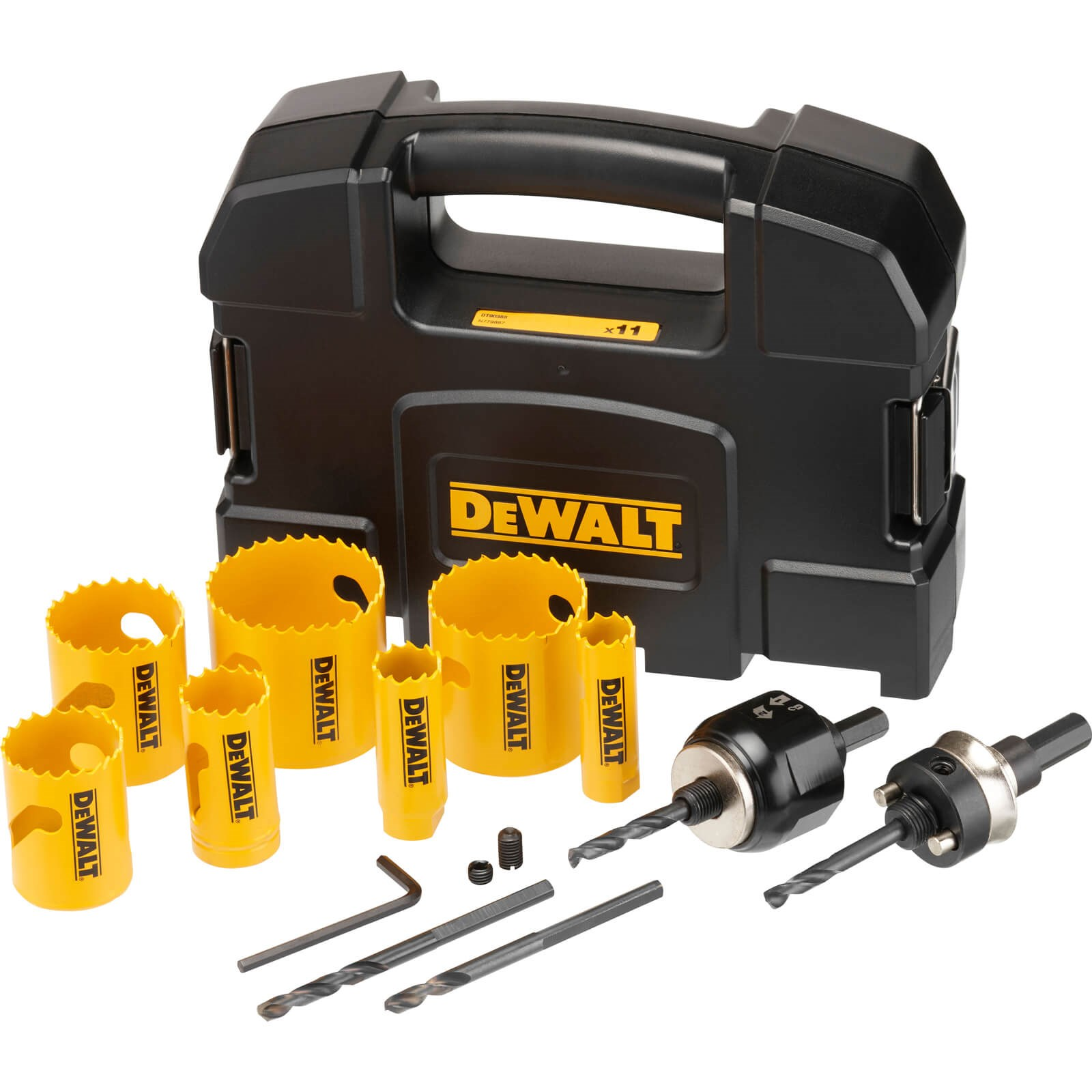 dt90355-dewalt-grezimo-karunos-11-vnt DT90355 DeWALT gręžimo karūnos 11 vnt. - Image 1