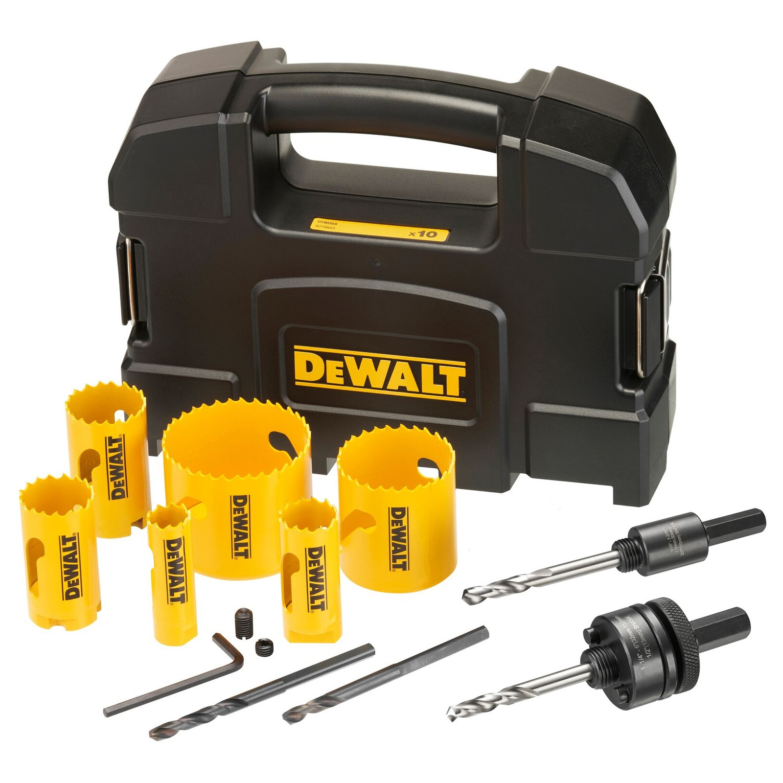 dt90359-dewalt-grezimo-karunos-11-vnt DT90359 DeWALT gręžimo karūnos 11 vnt. - Image 1