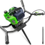 Benzininis žemės grąžtas Wuber W74326, 1,5 kW/2,0 AG (4 rankų /dviejų asmenų darbui)