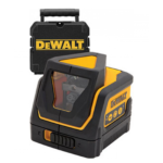 DW0811 DeWALT 3 taškų ir kryžminių linijų lazeris