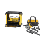DW733 + DCV501LN DeWALT reismusinės obliavimo staklės (Type 11) + DeWALT 18V rankinis siurblys (1x5.0 Ah)