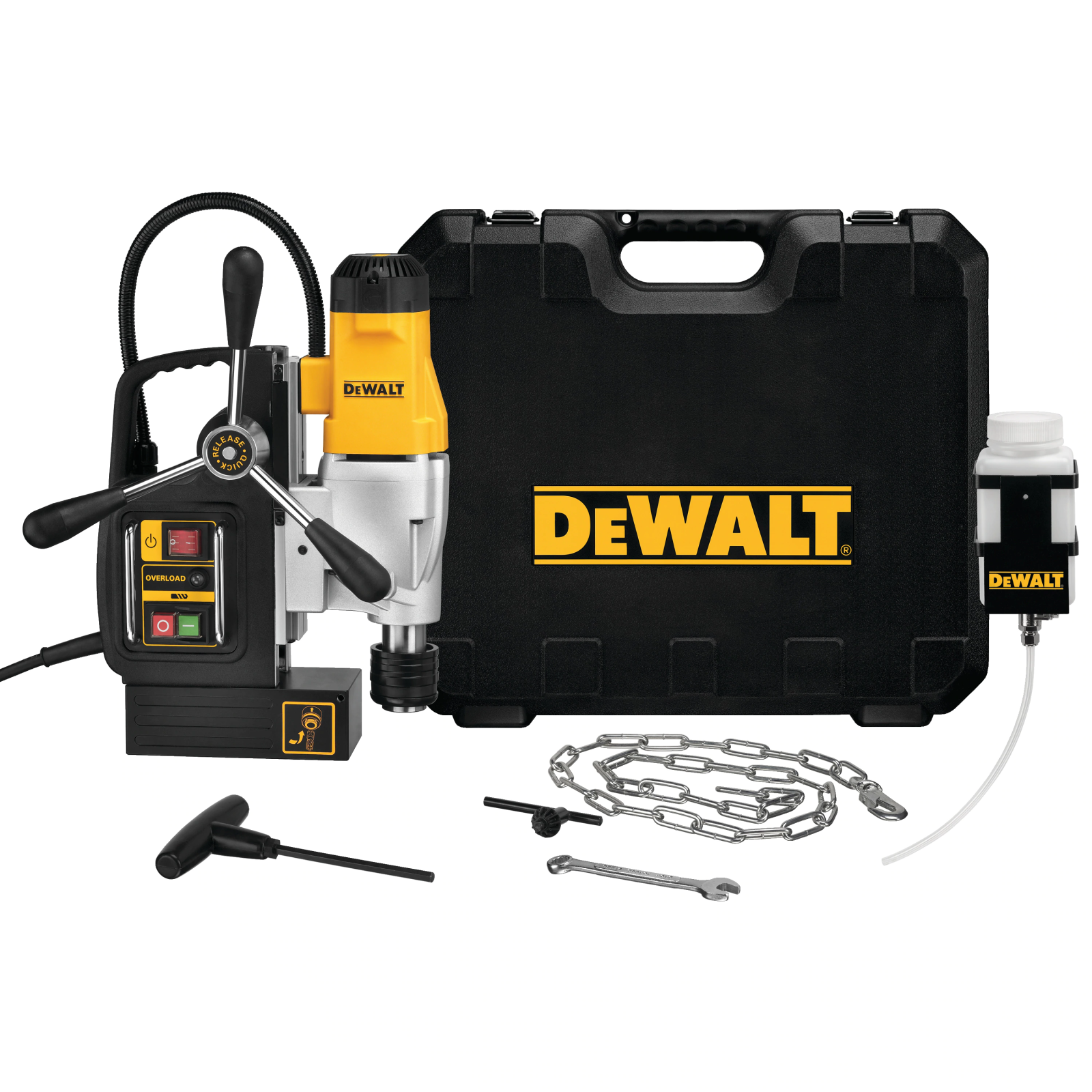 dwe1622k-dewalt-grezimo-stakles-su-magnetiniu-padu DWE1622K DeWALT gręžimo staklės su magnetiniu padu - Image 1