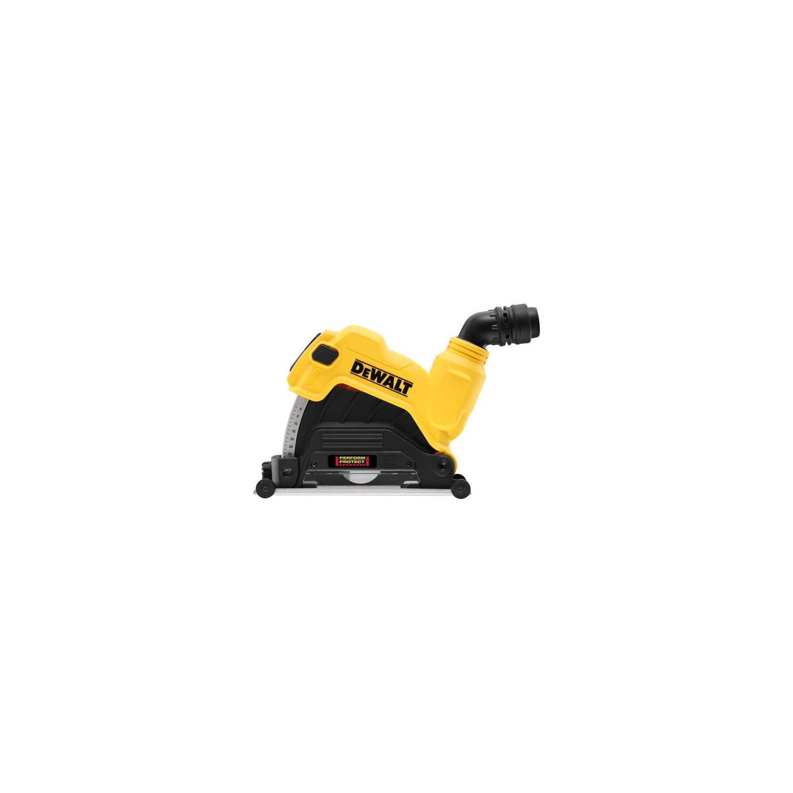 dwe46225-dewalt-125-mm-kampinio-slifuoklio-apsauga-betono-pjovimui DWE46225 DeWALT 125 mm kampinio šlifuoklio apsauga betono pjovimui - Image 1