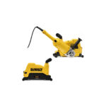 DWE492GK DeWALT 230 mm kampinis šlifuoklis su nusiurbimo gaubtu
