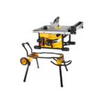 DWE7485 DeWALT išilginio pjovimo staklės + DWE74911 stovas