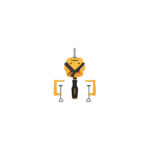 DWHT83853-0 DeWALT kampinis spaustuvas su stalo spaustuvais