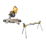 DWS773 DeWALT 216 mm skersinio pjovimo staklės 1300W + DE7023 staklių stovas + DOVANA!