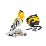 DWS777 DeWALT 216 mm skersinio pjovimo staklės + DCV584L sauso/šlapio valymo dulkių siurblys