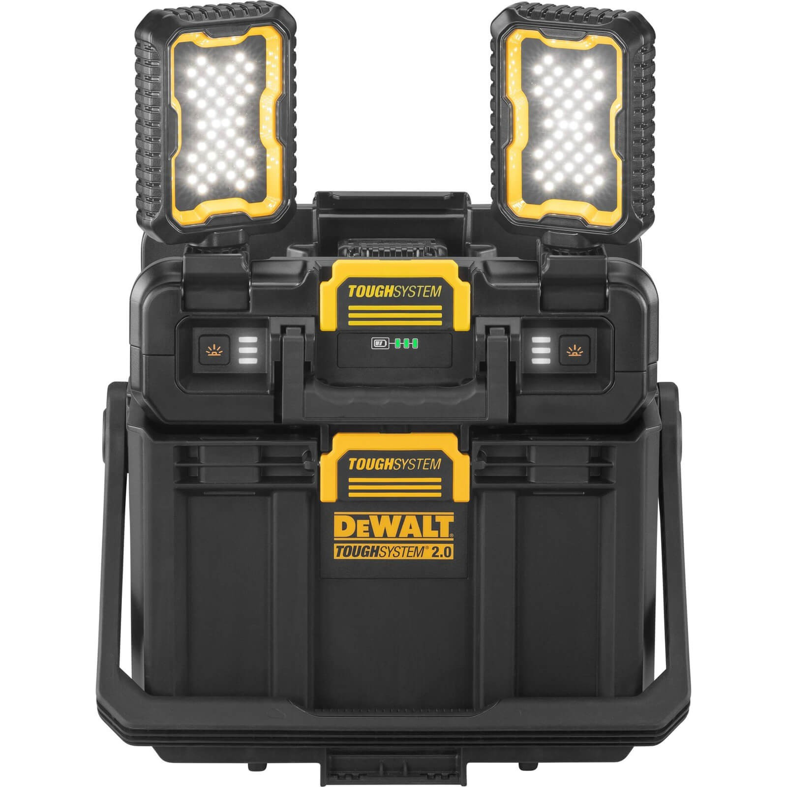 dwst08061-1-dewalt-toughsystem-20-irankiu-deze-su-prozektoriumi DWST08061-1 DeWALT TOUGHSYSTEM 2.0 įrankių dėžė su prožektoriumi - Image 1