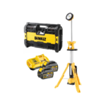 DWST1-75659 DeWALT TOUGHSYSTEM radijas + DCL079 prožektorius + 2 x DCB546 + DCB118 FLEXVOLT 54V akumuliatoriai ir įkroviklis