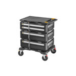 DWST60510-1 DeWALT TOUGHSYSTEM 2.0 DXL 5in1 mobilus dėžių rinkinys su ratukais ir stalviršiu