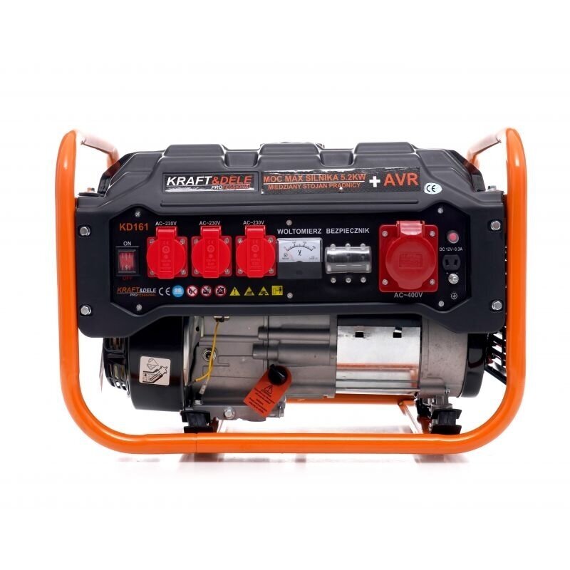 160 Trifazis elektros generatorius 3.5kW / 2.8kW 220V / 380V KRAFT&DELE KD161 - Image 1