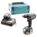 Akumuliatorinio gręžtuvo Makita DDF485RTJ rinkinys, 18 V, 2 x 5 Ah, įkroviklis + lagaminas