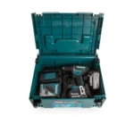Akumuliatorinio gręžtuvo Makita DDF485RTJ rinkinys, 18 V, 2 x 5 Ah, įkroviklis + lagaminas - Image 3