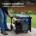 Inverterinis dviejų degalų generatorius KS 6500iEG iš Könner & Söhnen - Image 5