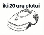 Belaidis vejos robotas Dreame A1 PRO - 5Ah baterija/iki 2000 m² (20 a.)
