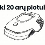 Belaidis vejos robotas Dreame A1 PRO - 5Ah baterija/iki 2000 m² (20 a.)