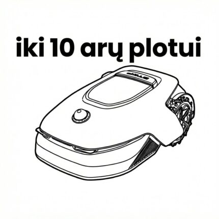 Belaidis vejos robotas Dreame A1 PRO - 4Ah baterija/iki 1000 m² (10 a.)