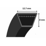 Dirželis trapecinis 4L 100" (254,0 cm) - Image 2