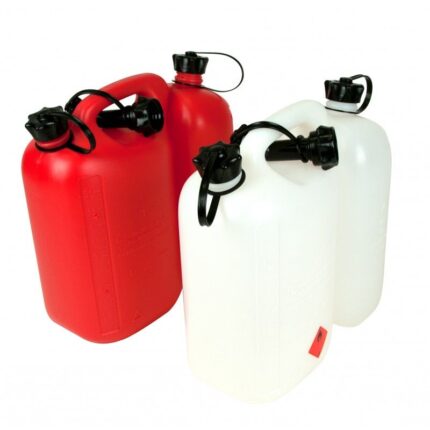 Kombinuotas bakelis kurui ir alyvai Oregon 5+3 l Baltas