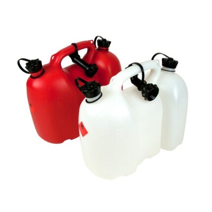 Kombinuotas bakelis kurui ir alyvai Oregon 6+3 l Baltas