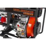 Dyzelinis elektros generatorius su elektriniu starteriu 6.5/7 kW, 230/400V Kraftdele KD3243 - Image 8