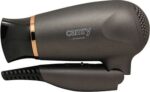 Camry | Hair Dryer | CR 2261 | 1400 W | Number of temperature settings 2 | Metallic Grey/Gold - Image 7