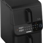 Karšto oro gruzdintuvė 2500W, 10L HAF-C10DBS25BK HEINNER