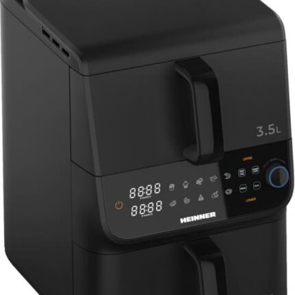 Karšto oro gruzdintuvė 2500W, 10L HAF-C10DBS25BK HEINNER