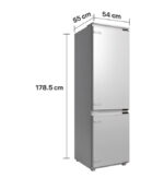 Įmontuojamas šaldytuvas HC-BIM271INVE++ HEINNER - Image 4