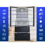 Šaldytuvas french door HCFD-M516INVHDXE++ HEINNER - Image 3
